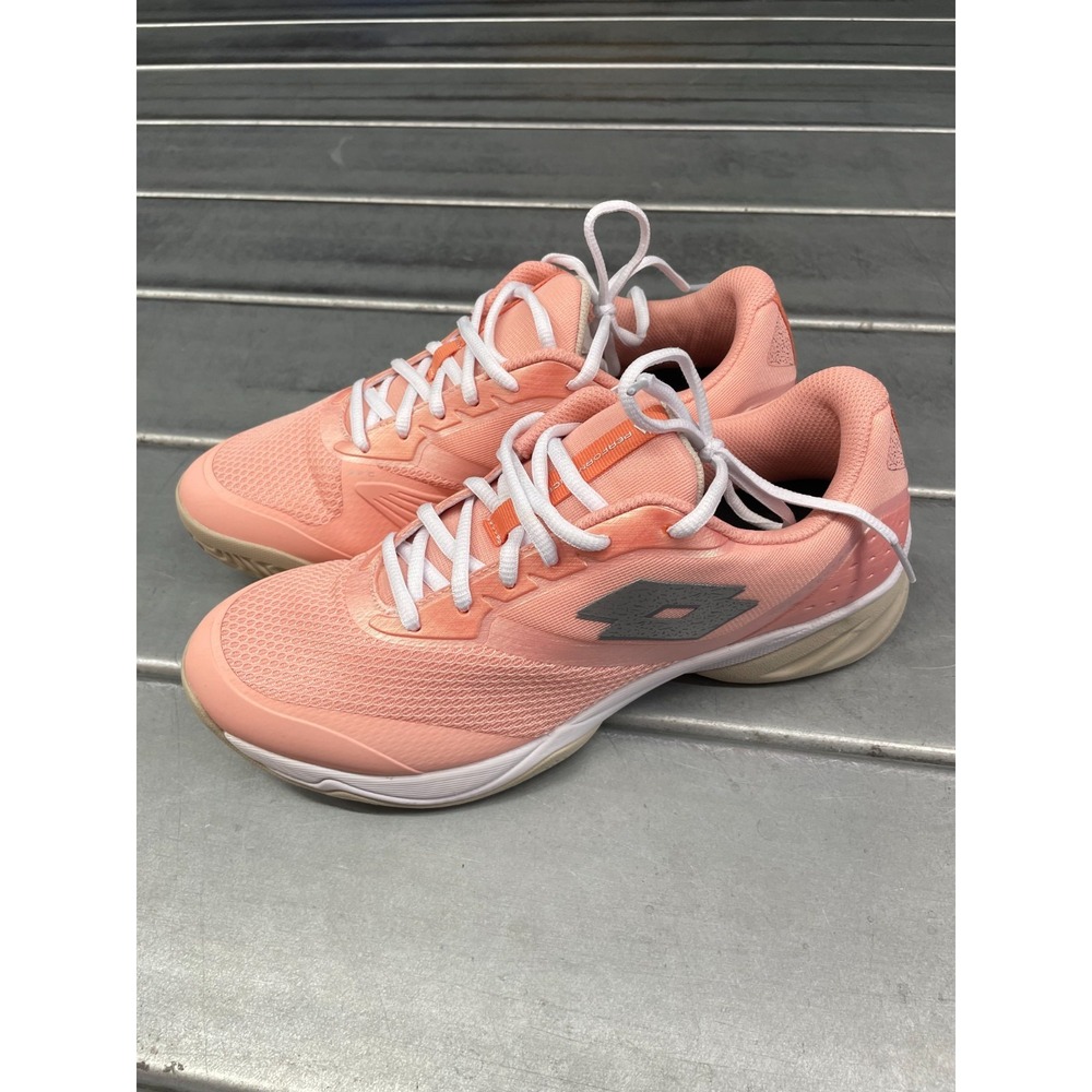 Lotto Mirage 400 ALR Tennis Shoes Womens 11 Peach Lace‎ Up Sneakers